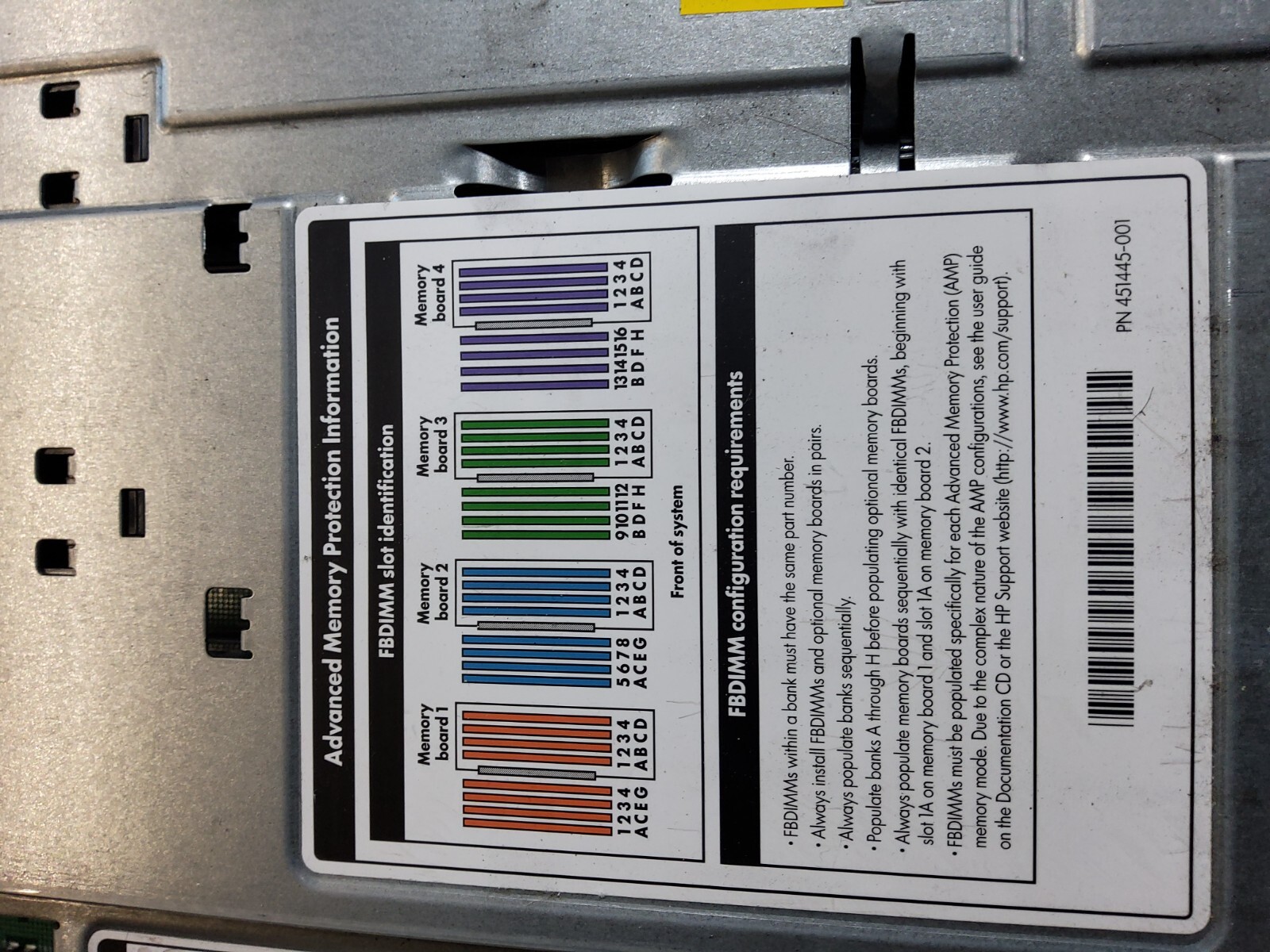 HP Proliant Dl580 Server 4 Xeon CPUs 48Gb of ram no storage