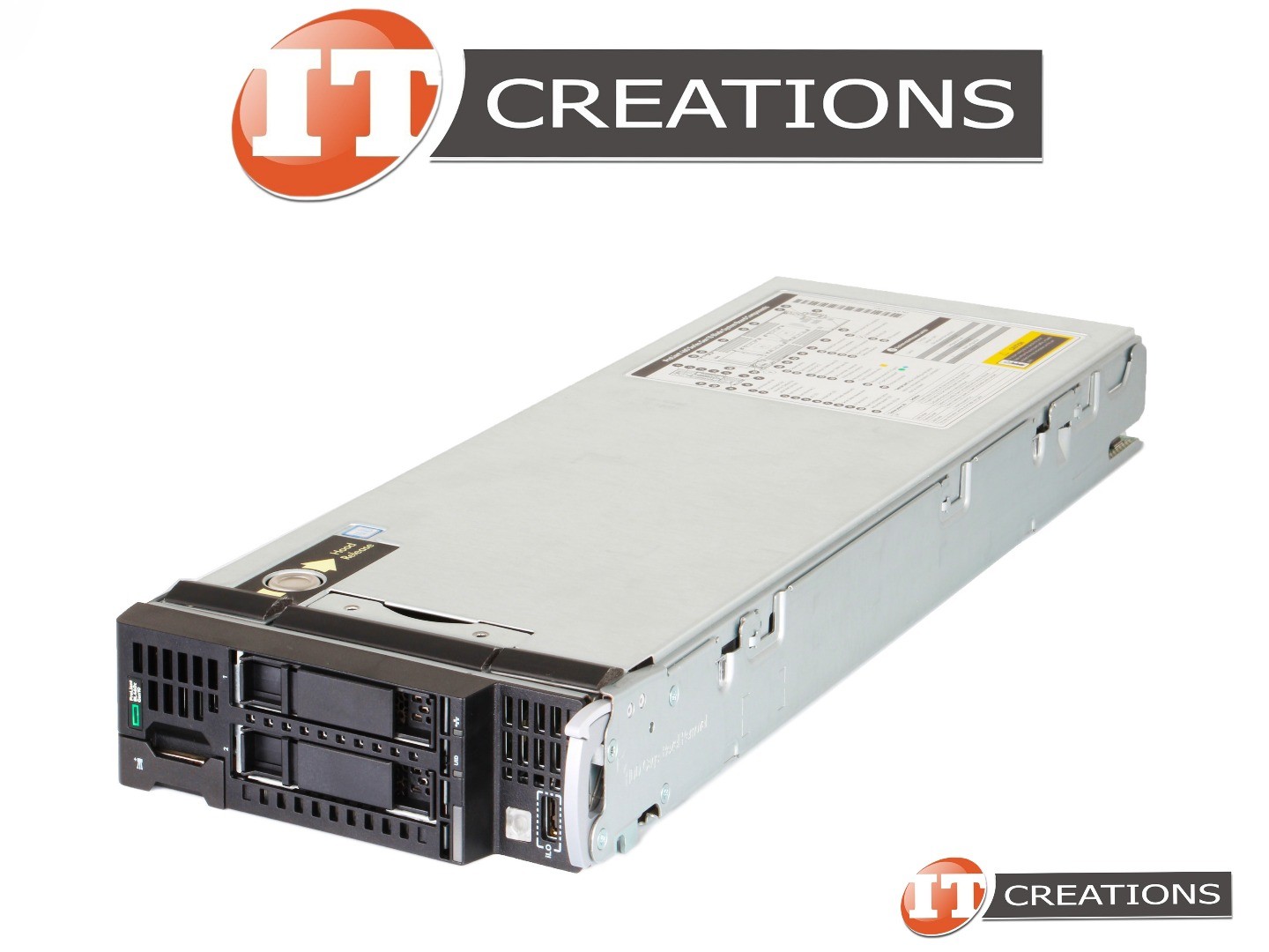 HP HPE PROLIANT BL460C G10 Gen10 SERVER GOLD 5222 4C 3.8GHZ 16GB 480GB SSD