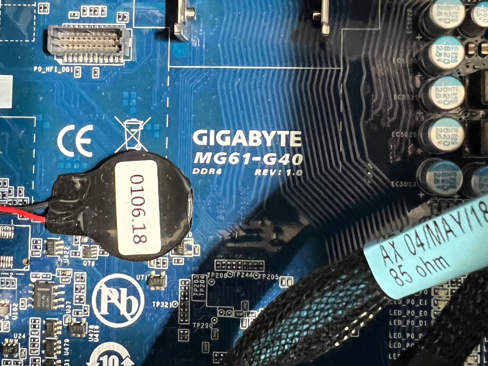 GIGABYTE G481-HA0 Barebone Disk Array / Server No CPU/RAM/HDD w 2x Heatsync