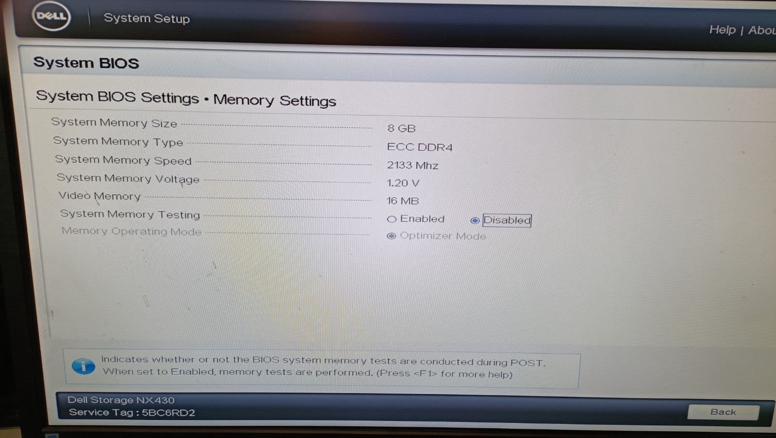 Dell Storage NX430 Single Intel Xeon E3-1220 v5 @3.00GHz 8GB RAM No HDD Win Lic