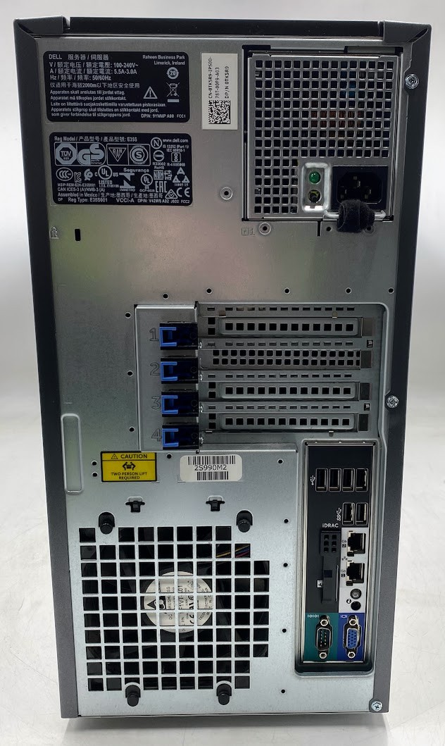 Dell PowerEdge T330 Tower Server, XEON E3-1220v5 CPU, 32GB RAM, No HDD
