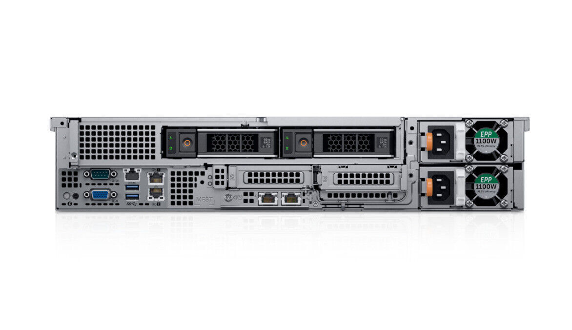 Dell PowerEdge R7515 2U Server + AMD EPYC 7402P CPU + 64GB RAMs, 8x 3,5″ Bay