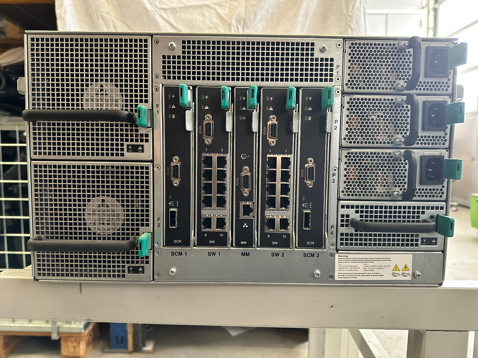 Terra 1100370 / Modular Server System MFSYS25 / 8x Intel Xeon E5620, 160GB RAM