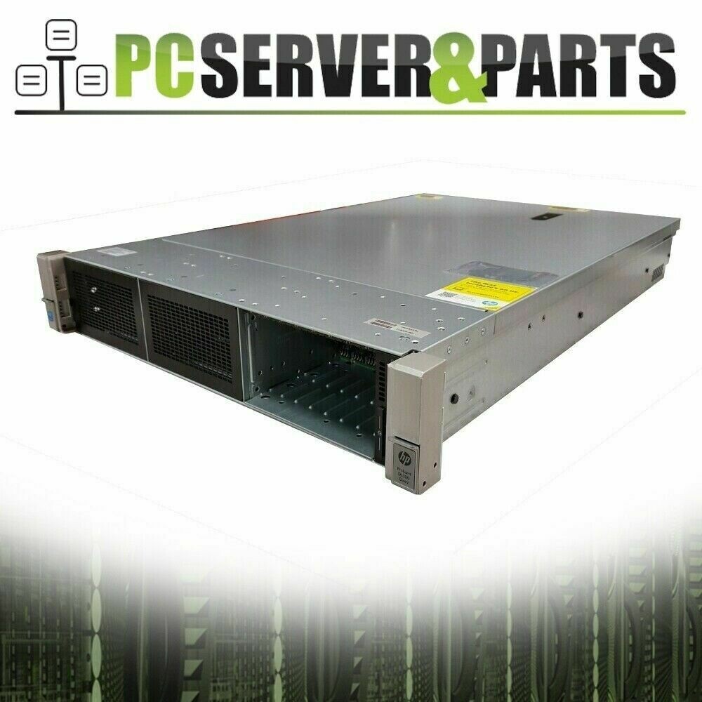 HP ProLiant DL380 G9 Gen9, 2x 3.4GHz E5-2643v3 6-core 32GB RAM dual power 8 bay