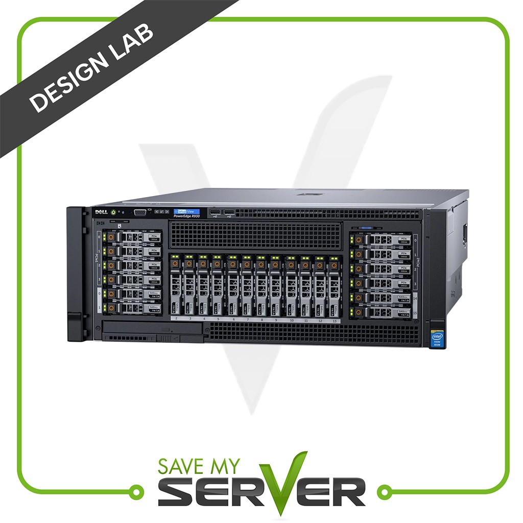 Dell PowerEdge R930 Server Design Lab – 24 Bay – 2x Intel E5-2600 V3 Processor