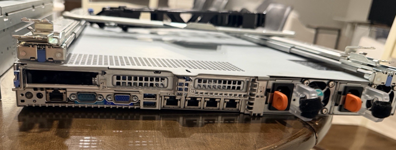 Dell R640 1U Server 2x Intel Xeon Silver 4214 96GB ECC DDR4 480Gb SSD Rack Rails