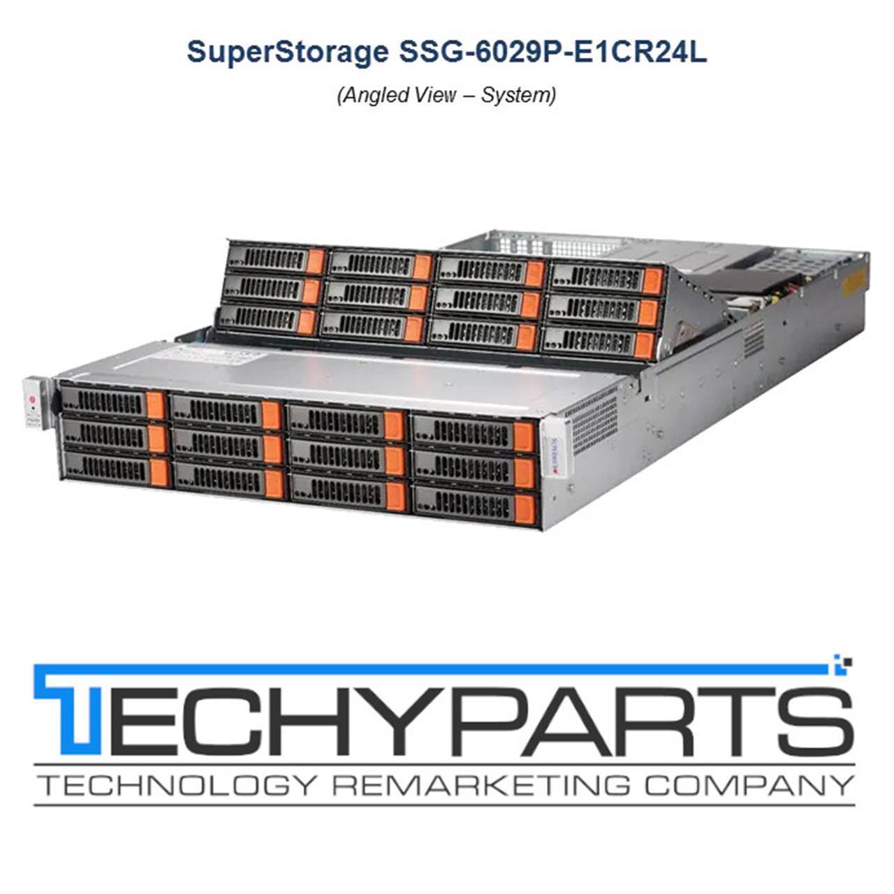 Supermicro SSG-6029P-E1CR24L 2x Xeon Gold 6230 192GB RAM 24x 3.5″ Bay 2U Server