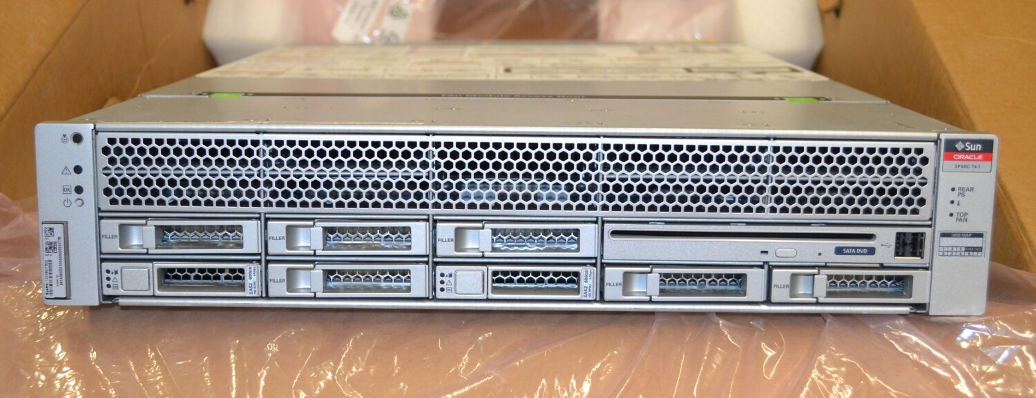 Oracle/Sun Netra SPARC T4-1 Server 8-Core 2.85Ghz, 64GB Memory, 2x AC PS