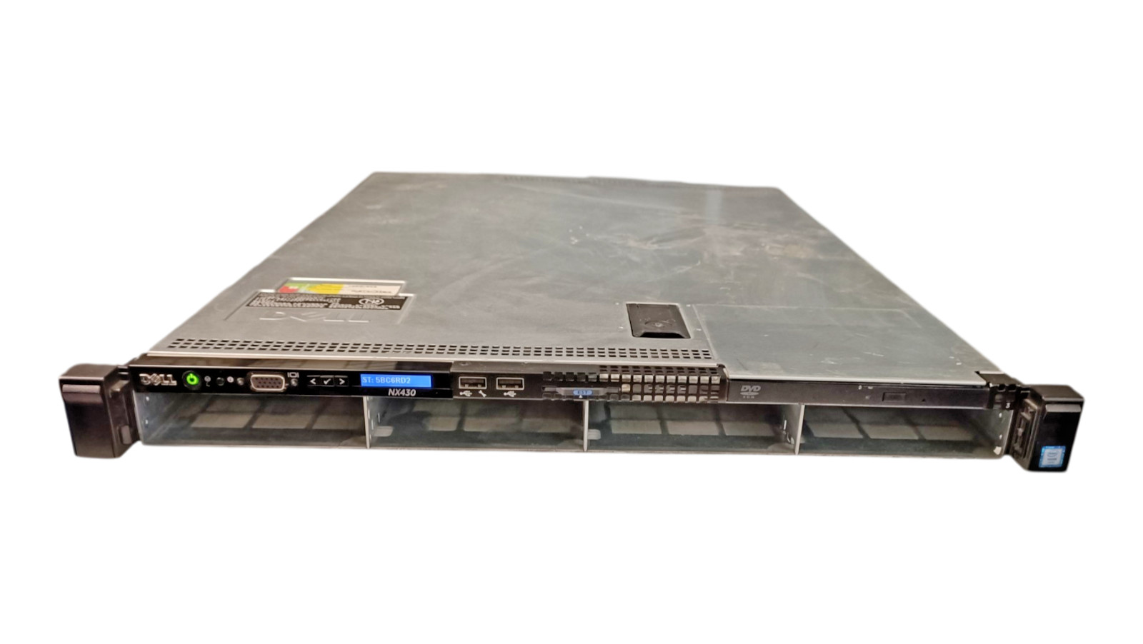 Dell Storage NX430 Single Intel Xeon E3-1220 v5 @3.00GHz 8GB RAM No HDD Win Lic