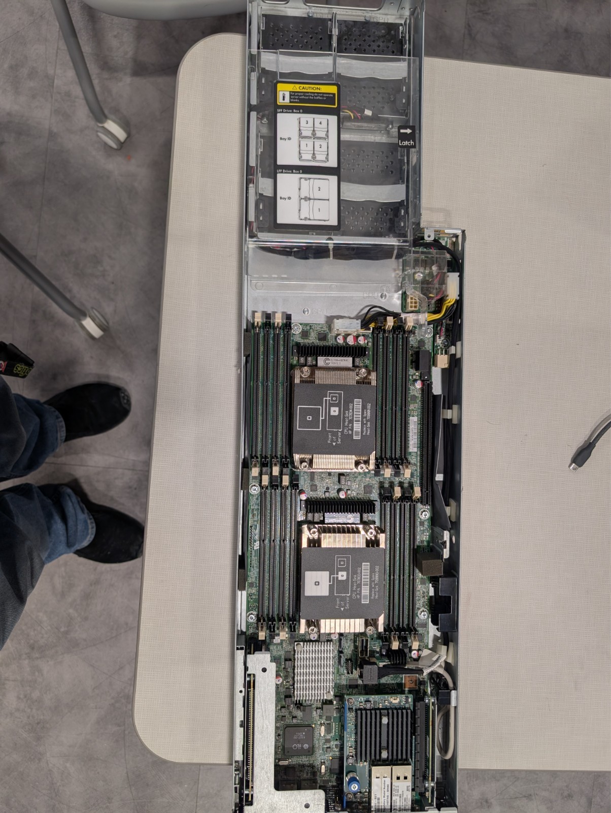 HP ProLiant SL230s Gen8 Server – Barebones Left Node – Tested – Heatsinks Includ