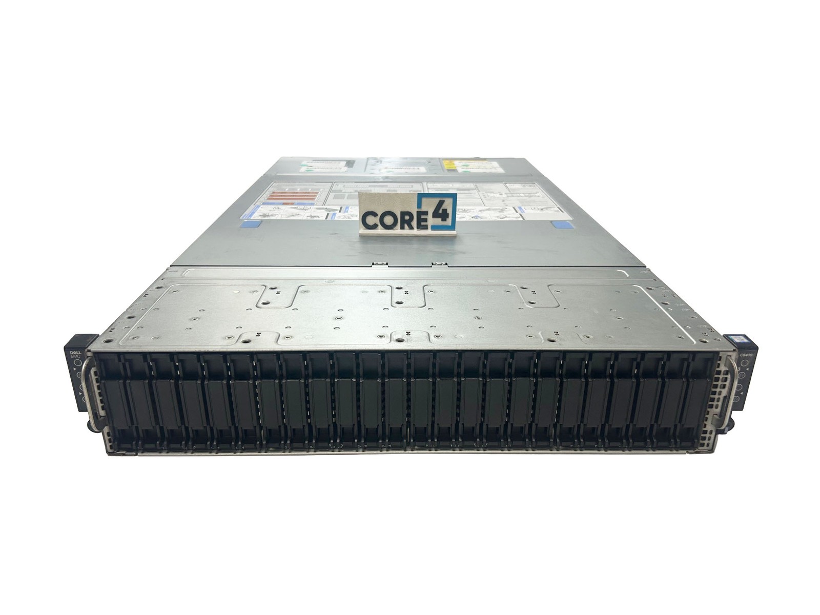 DELL C6400-CHASSIS-24-BAY-NVME C6400 24×2.5in SYSTEM – 4x C6420 each w/ 2-NVME 4