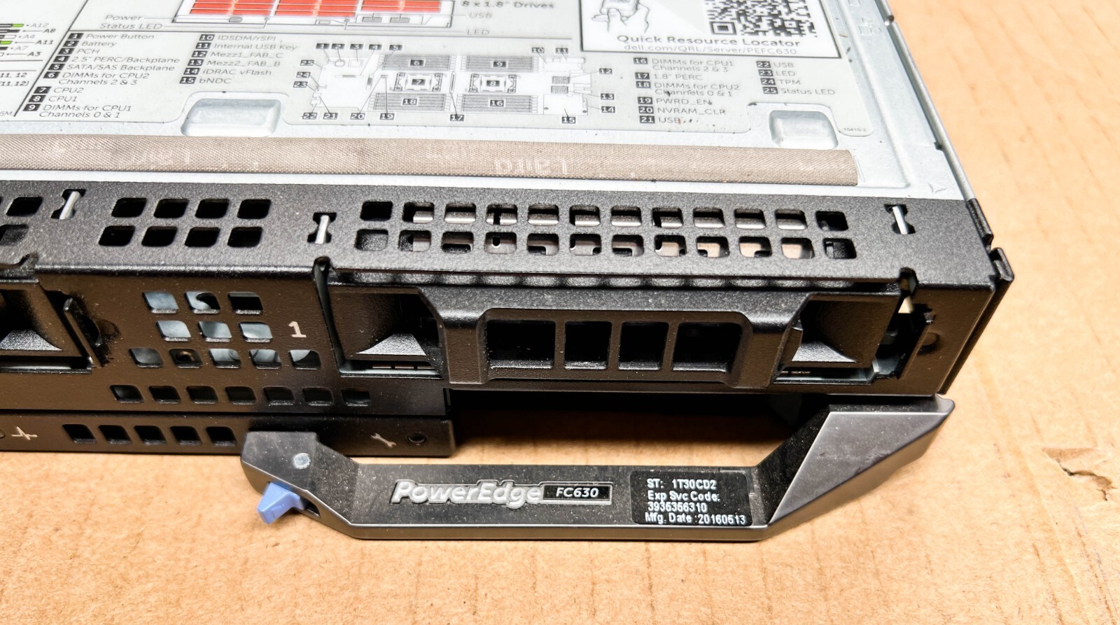 Dell PowerEdge FC630 Blade | 2x Xeon E5-2640 v4 2.4GHz | 0TKJJJ 0P2KTN 0JVFVR