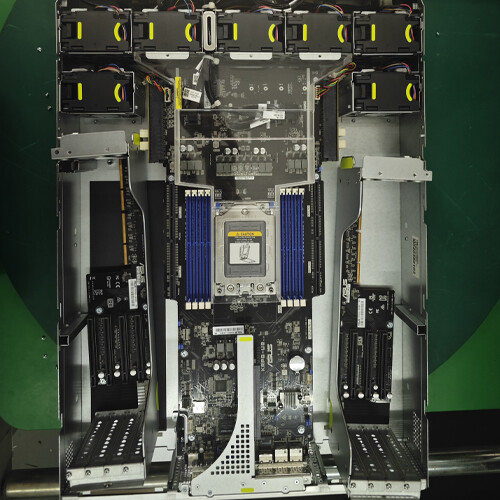 ASUS ESC4000A-E10 Server 8X3.5″ 4T NVME EPYC 7763 8XTesla T4 GPU 8X32G 3200MHz