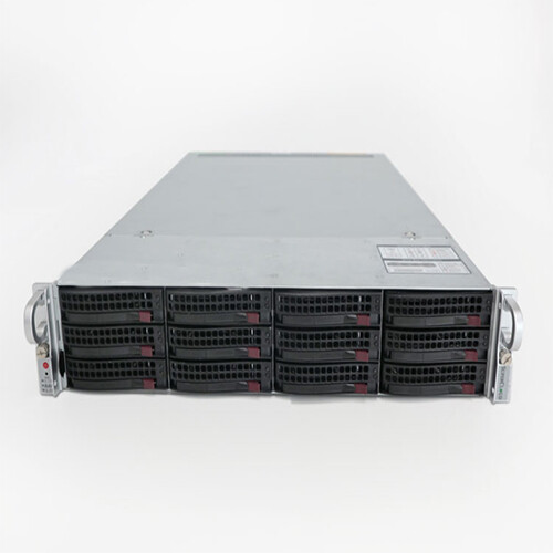 Supermicro AS-2023US-TR4 Server 12X3.5″(4XNVME) 2XEPYC 7601 32Core 128G 2666MHz