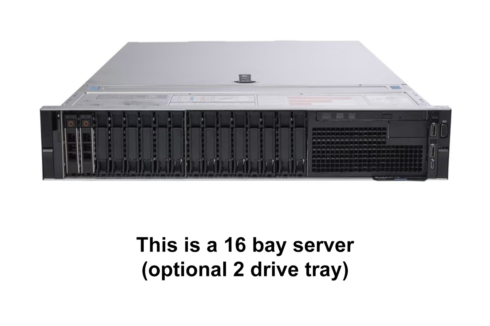 Dell PowerEdge R740 Server 2x Gold 6140 = 36 Cores 256GB RAM H730P 2x 2TB SSD