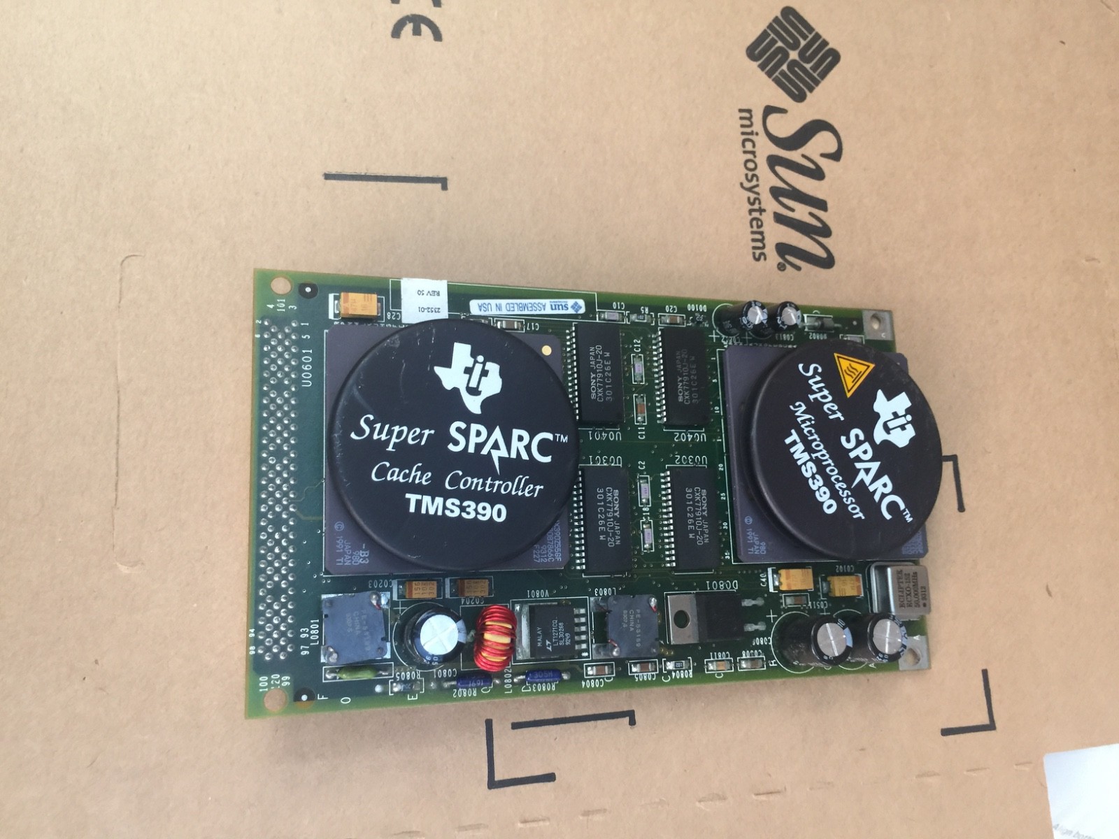 NEW, SUN X1163A , 50Mhz CPU module, NEW in BOX , W:90d