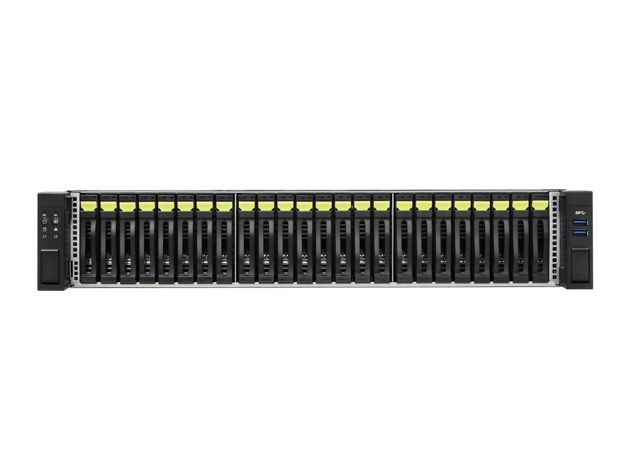 Asrock Rack 2U24E2S-ROME 2U Rackmount Storage Server Barebone 24 NVMe bays and 2