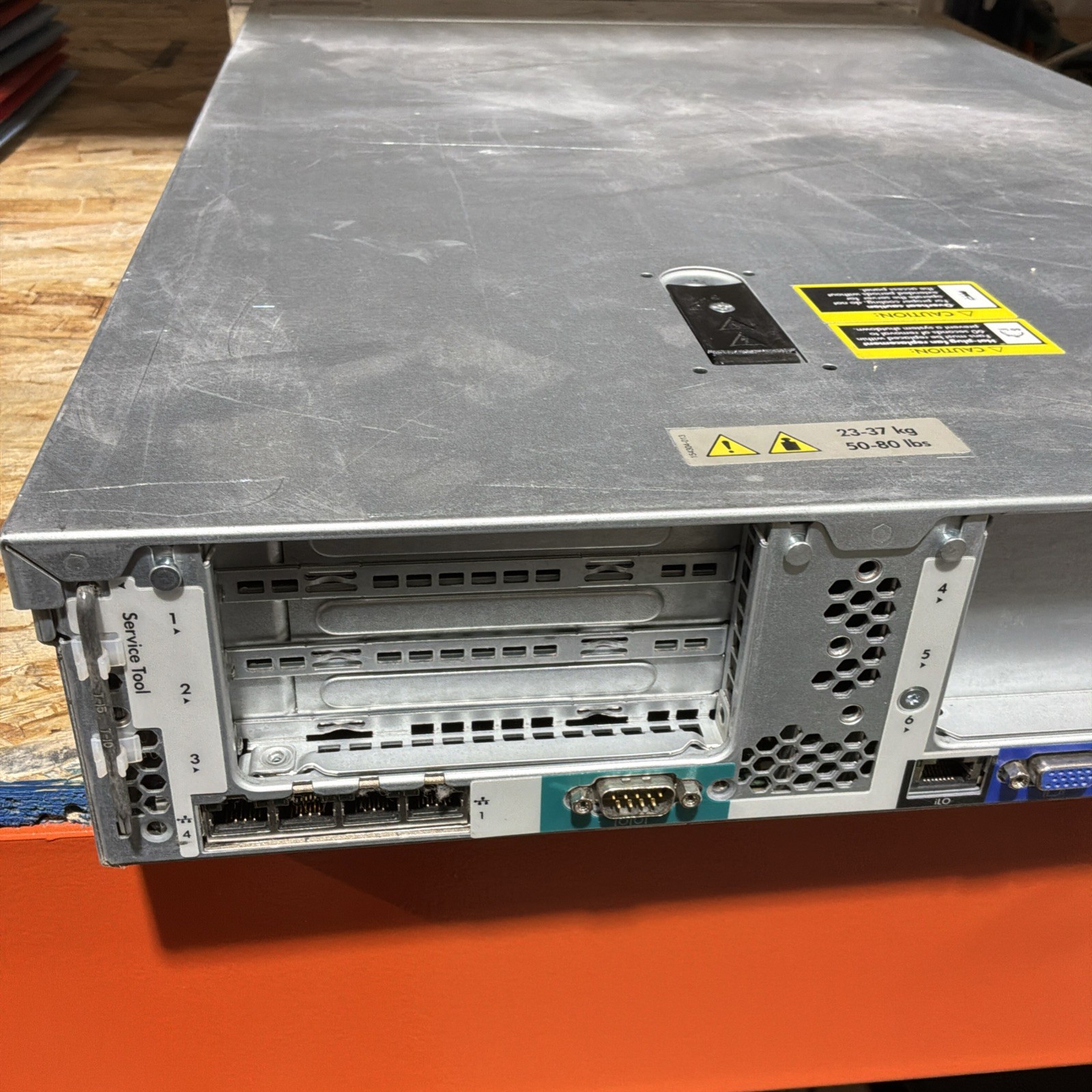 HP Proliant DL380p G8 2x E5-2670 v2 20-Cores 48gb 2x 300GB HD 6x 1.2TB C369