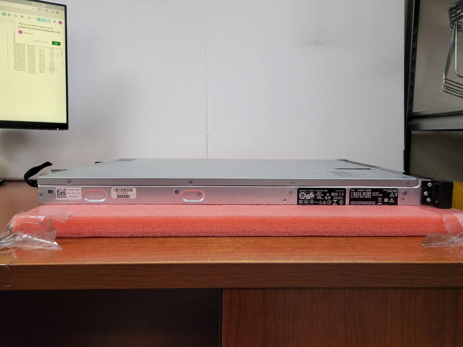 Dell Poweredge R430 Single Xeon E5-2623v3 3.0GHz 28GB RAM *No OS/HDD* | C719DS