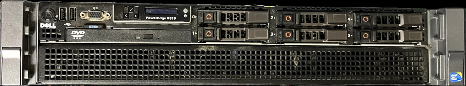 Dell PowerEdge R810 2U Server 4x Xeon E7-4870 CPUs 256 GB RAM 6 x 275GB SSD HD’s