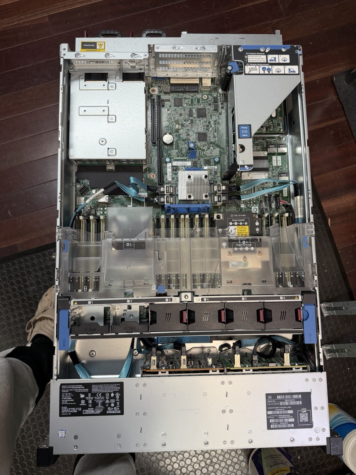 HPE ProLiant DL380 Gen10 | Xeon Gold 6128 3.40GHz | 16GB RAM | P816i-a | No HDD