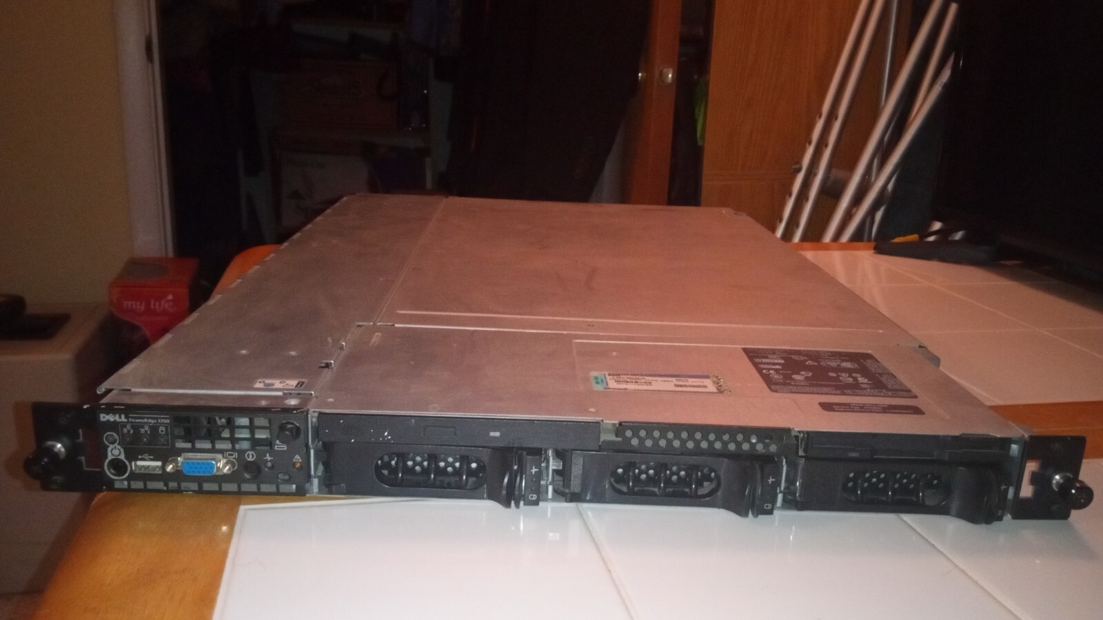 Dell PowerEdge 1750 (pe1750/2306) Server 2.4 GHZ, 108GB 128MB of Ram NO OS-Readv