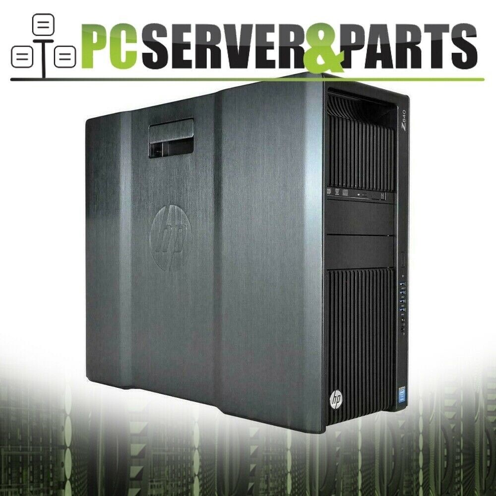 HP Z840 Super Workstation 2x E5-2630V4 32GB Quadro K2200 NEW 256GB SSD 1TB HDD