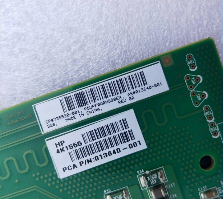 HP DL580 G8 G9 5-Bay SAS/SATA SFF 2.5″ Top HDD Backplane Kit 735520-001 + Cables