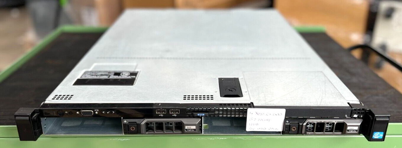 Dell PowerEdge R320 Server 1x Xeon E5-2430 2.2GHz 12GB 2xHDD Perc H710 Mini 2PSU