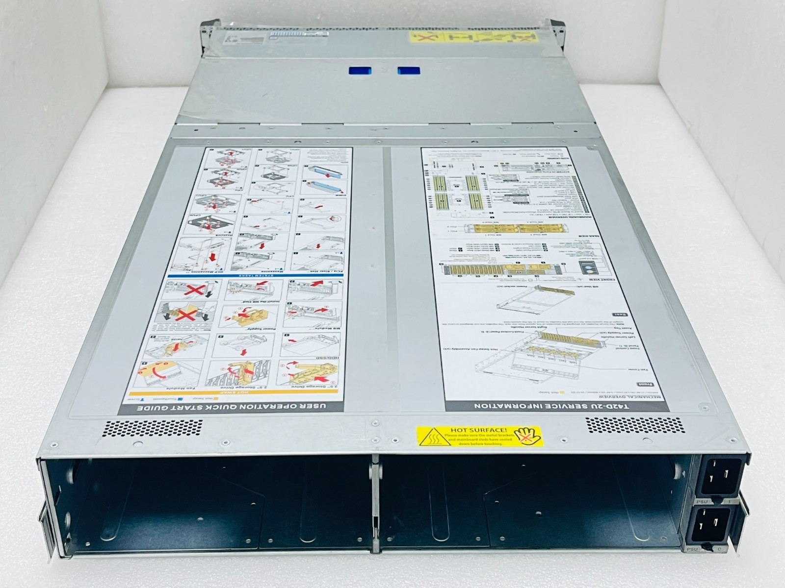 USED – QCT QuantaPlex T42D-2U (No Nodes) Dense Memory Multi-node Compute Server