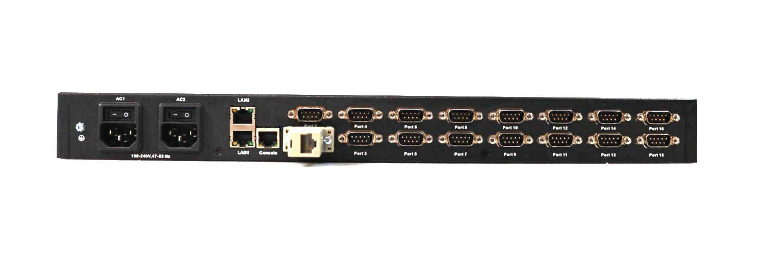 MOXA Moxa CN2650I-16-2AC 16-Port Terminal Server