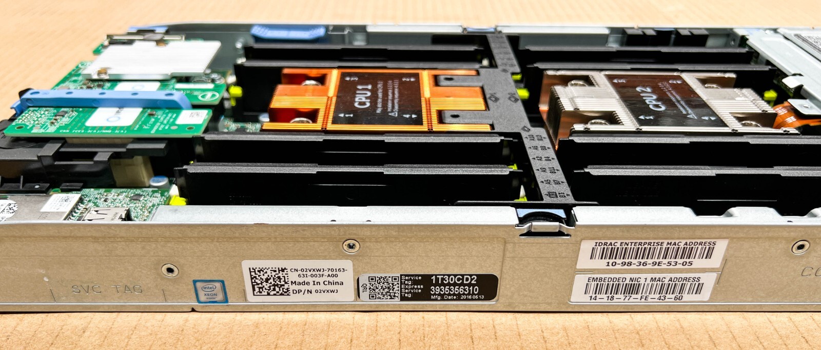 Dell PowerEdge FC630 Blade | 2x Xeon E5-2640 v4 2.4GHz | 0TKJJJ 0P2KTN 0JVFVR