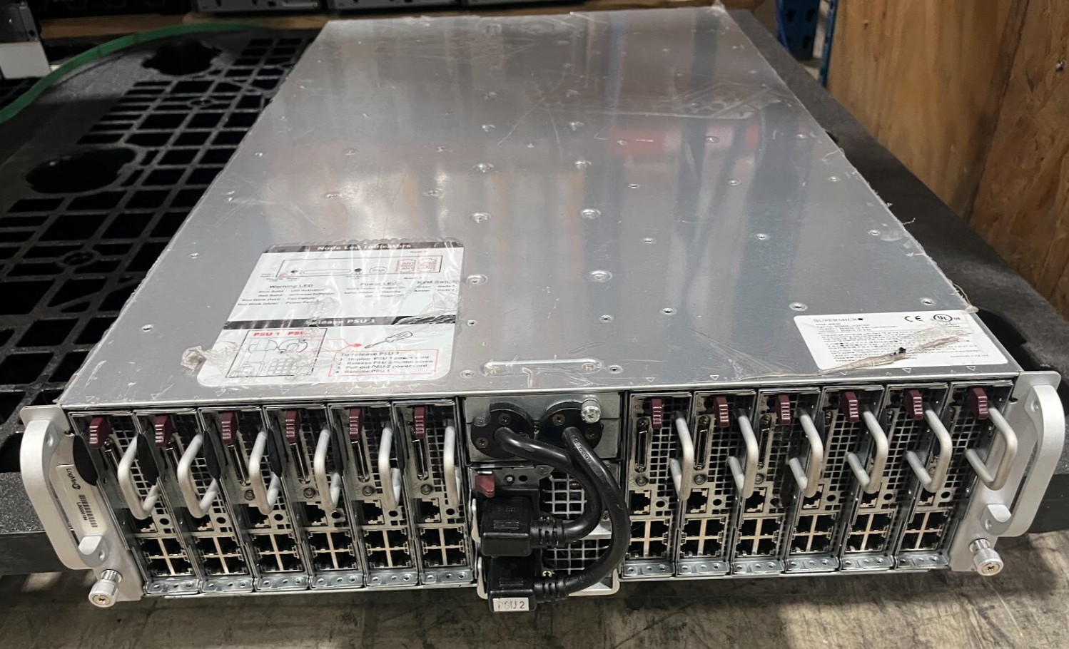 Supermicro 939-20 3U 12-Node Server Chassis 24-Bay Dual PSU IPMI