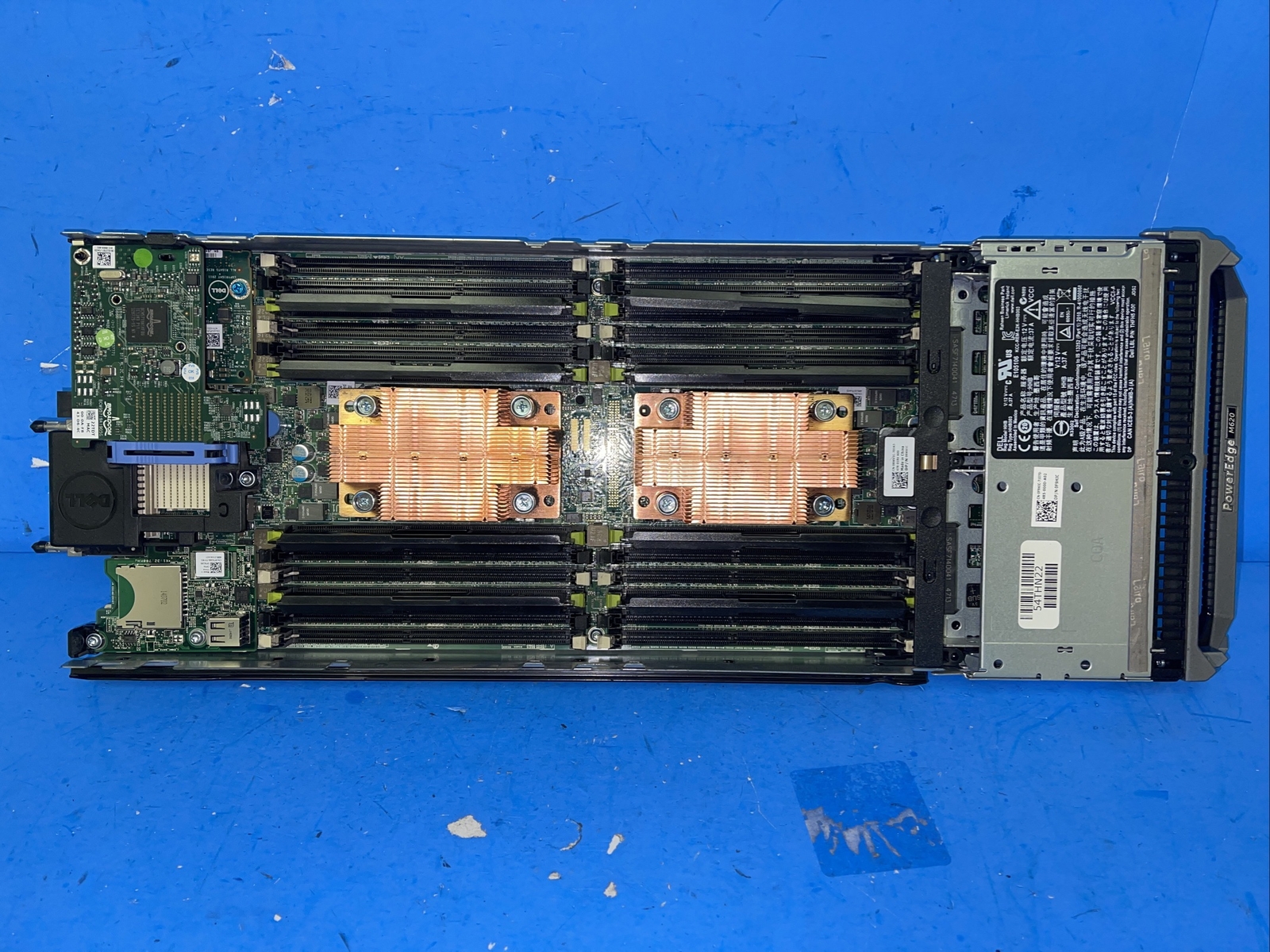 Dell PowerEdge M620 Blade Server HHB/0F9HJC E5-2640v2 2.00ghz/NO RAM/NO HDD