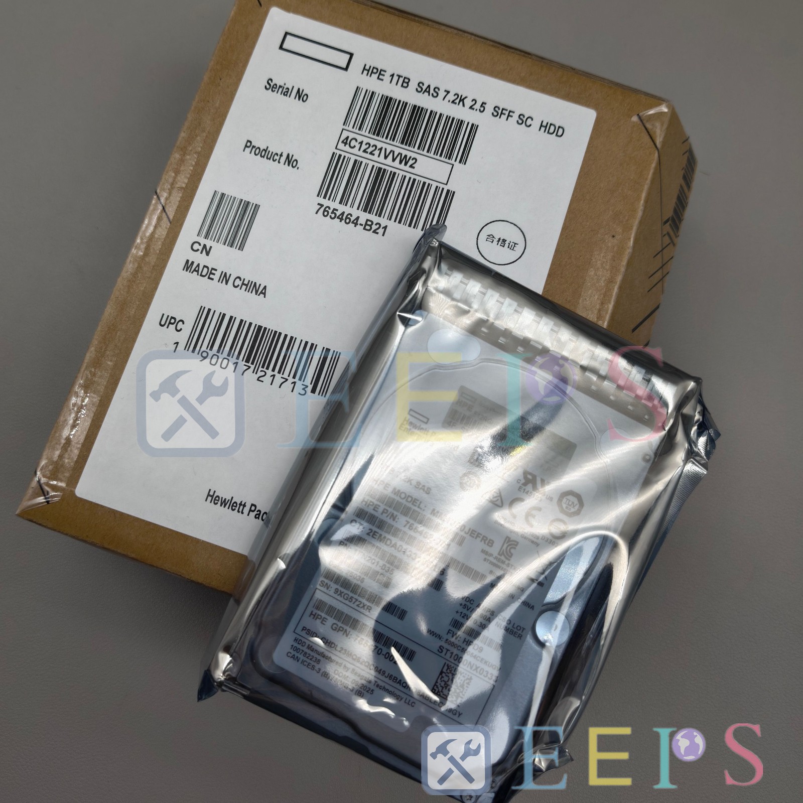 HP 765464-B21 765872-001 1TB 7.2K SAS 12G 2.5 inch G8 G9 HDD hard drive New