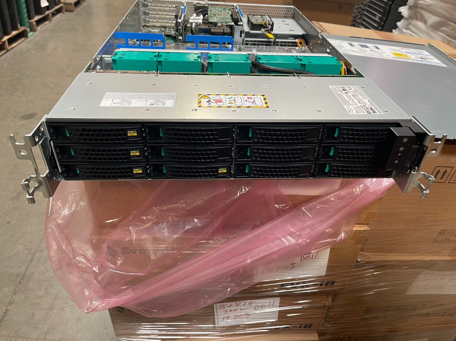 EMC Avamar ADS Gen4S SERVER 2x E5-2680 64GB RAM 12 BAY 16TB HDD 2X 750W PSU