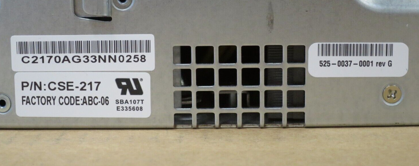 Supermicro SuperServer CSE-217 4x X10DRT-P 8x 14-Core E5-2680V4 2.4GHz 2U Server