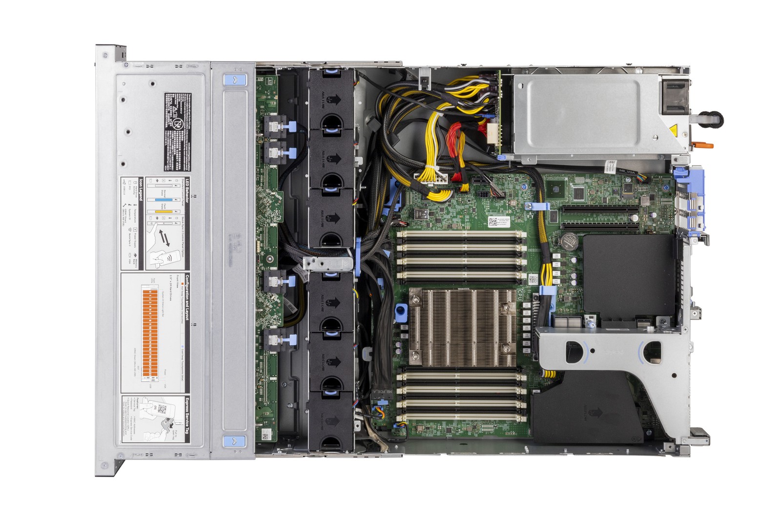 Server Dell R7515 24×2.5″ EPYC 7543P 256GB RAM H730P 2x480GB 2x10GbE 2xPSU rails