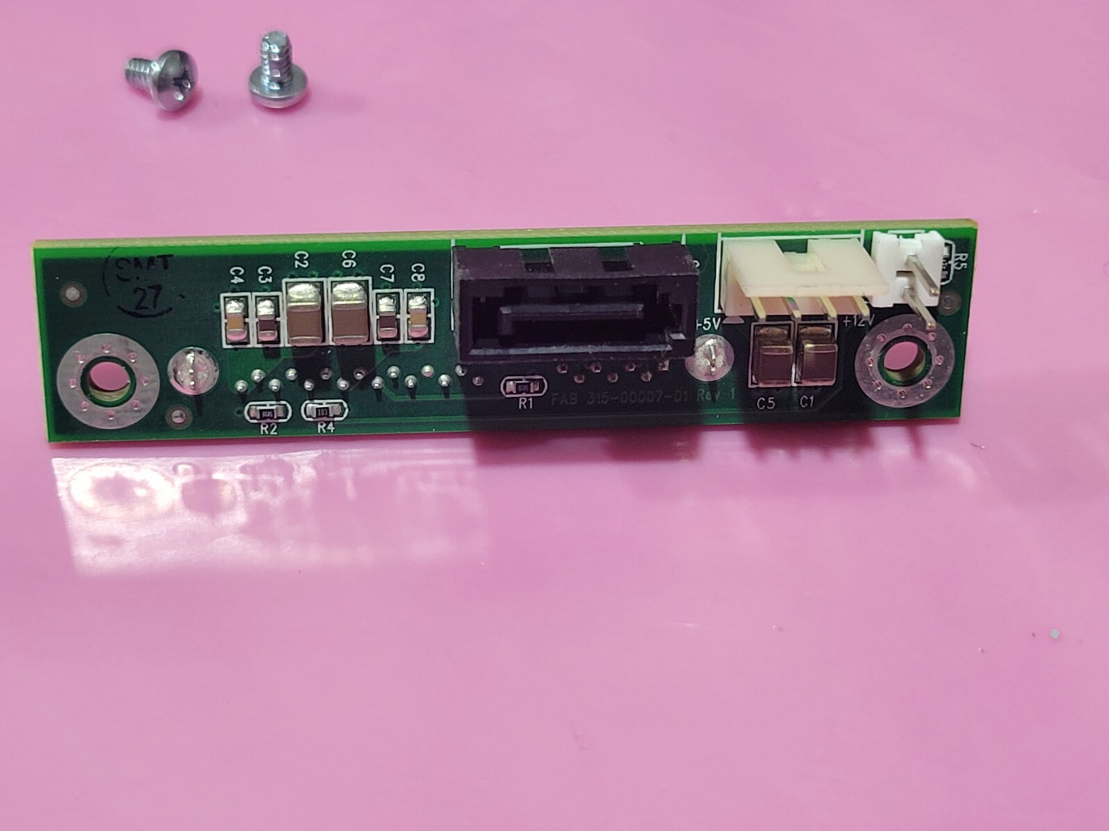 Citrix NSMPX 7500 SATA Hard Drive Backplane Board 320-00007-01