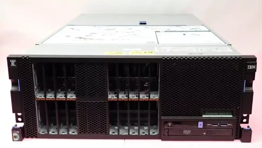 IBM Power S814 8286-41A 1x 6C 3.02GHz Power8 CPU 128GB RAM 18x SFF Bay 4U Server