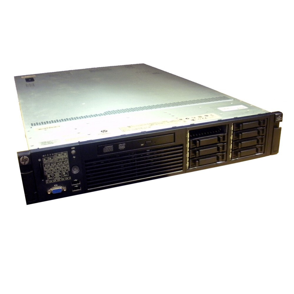 HP AT101A rx2800 i4 Server 2x 9560 8c 32GB 2x 146GB HD Rack Kit DVD