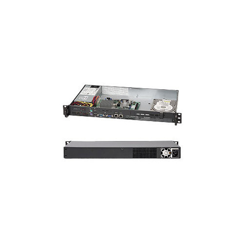 *NEW* SuperMicro CSE-503L-200B 1U 200W Black SuperChassis ***FULL MFR WARRANTY**