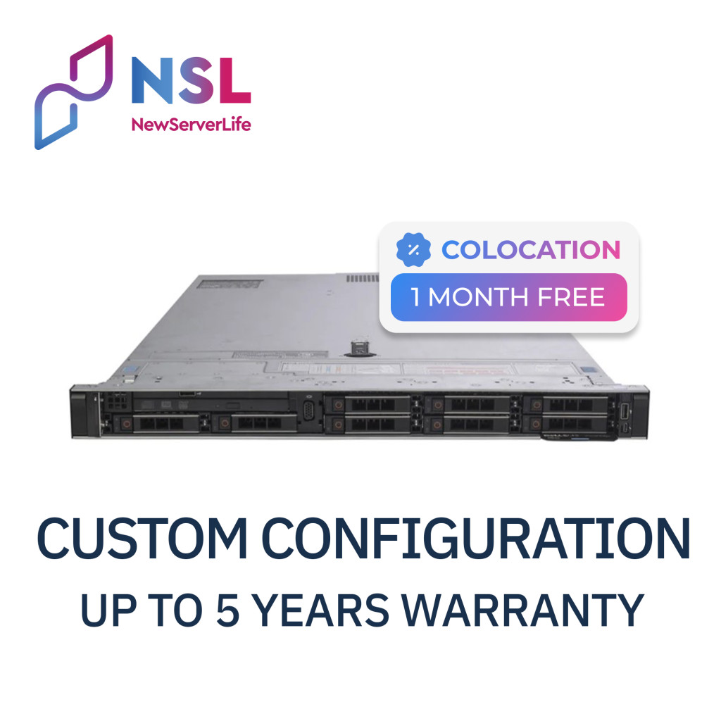 DELL R640 8SFF Server 2x Silver 4114 2.2GHz =20 Cores 128GB H730p 4xRJ45