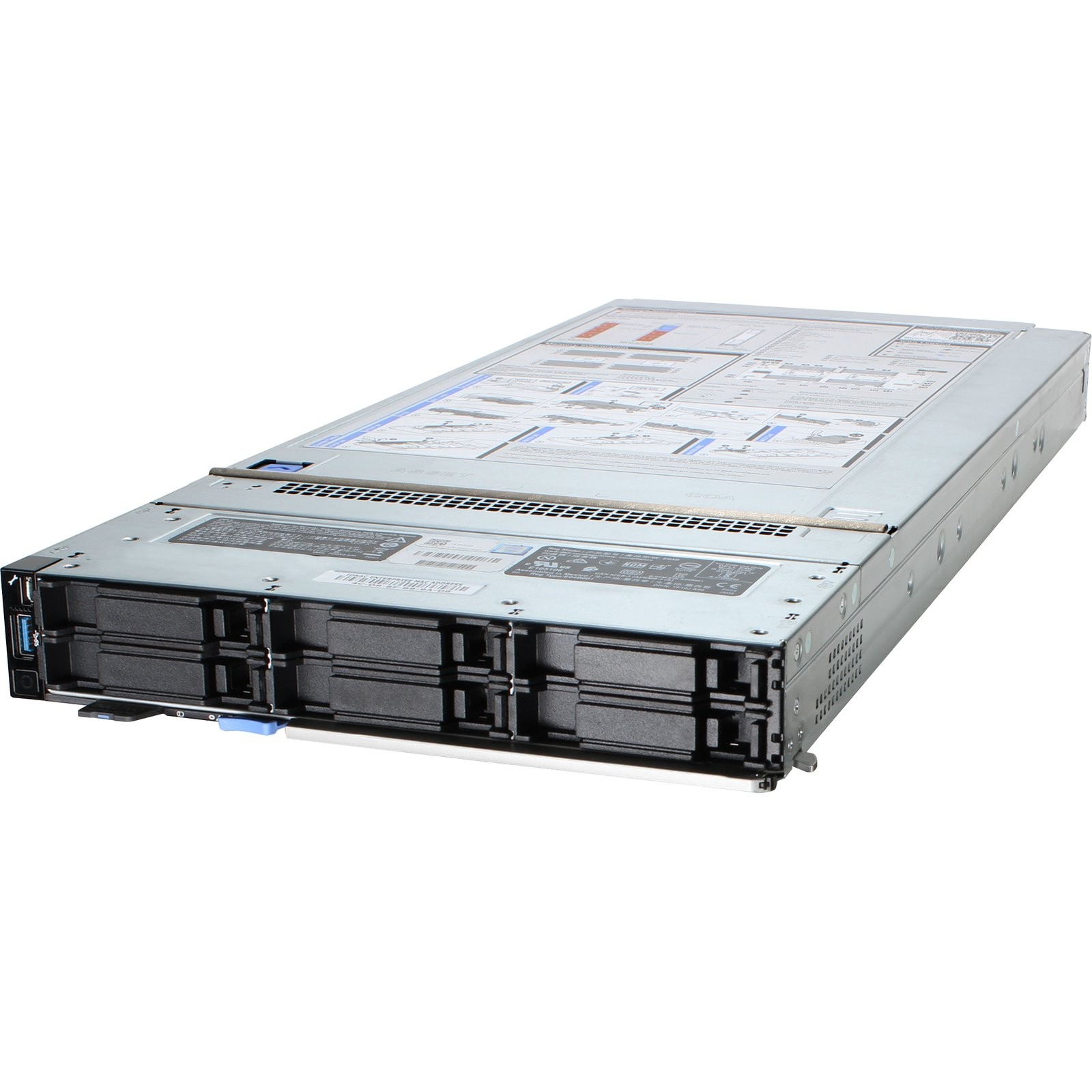 Dell PowerEdge MX740C Server 2x Gold 6132 2.6GHz 14C 128GB 4x 480GB SSD H730P MX