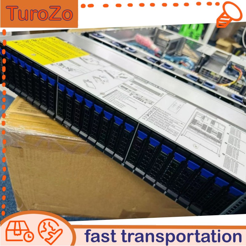 /9364-8i/2X1600W Gigabyte R282-Z91 Server PSU/Support EPYC 7002/7003CPU Used