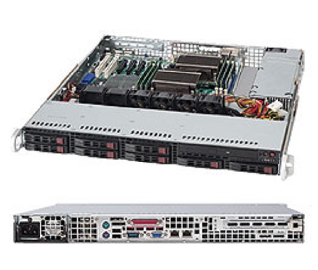 *NEW* SuperMicro CSE-113MTQ-560CB 560W 1U Black Color Chassis *FULL WARRANTY*