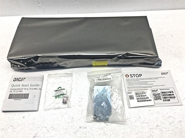 DIGI ConnectPort TS16 48VDC 70002538 Terminal Server RS-232 Ethernet Integration