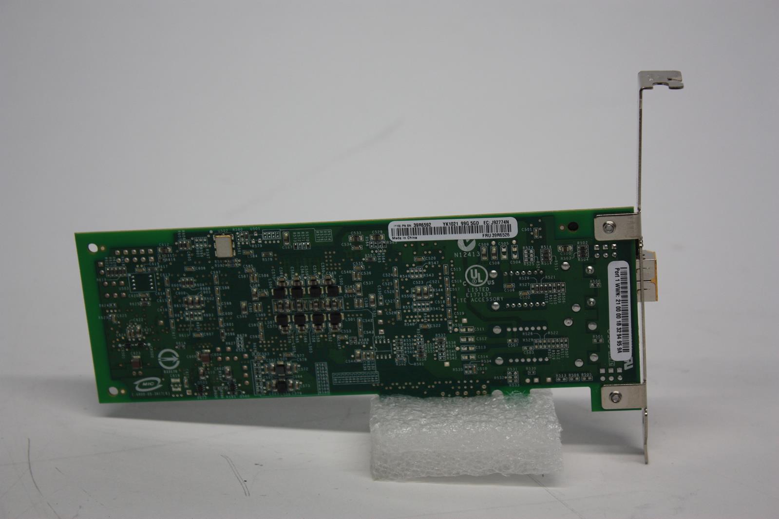 IBM 39R6592 | QLOGIC 4GB FC SINGLE-PORT PCIE HBA
