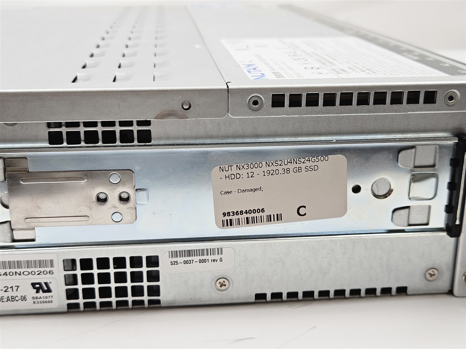 Nutanix NX‑3360‑G5 NXS2U4NS24G500 2U Chassis Only No Nodes