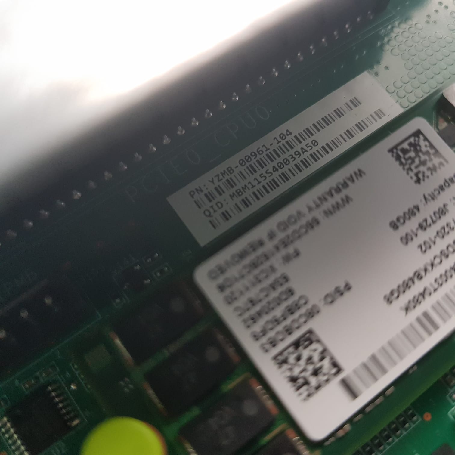 Inspur Blade Server Module with NVME and 2 x Xeon Silver 4216 CPU, no ram